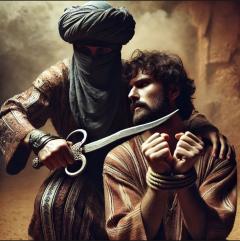 حکایت عیاری که اسیر نان و نمک خورده را نکشت